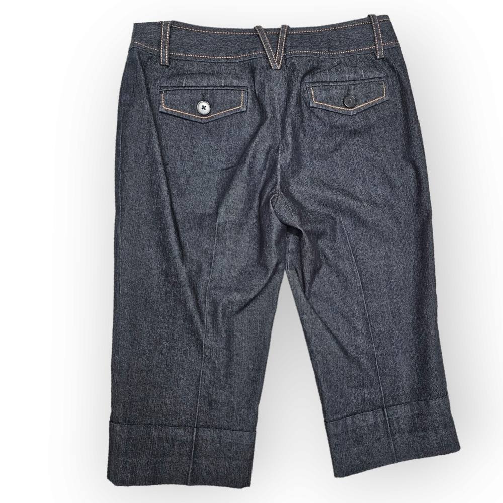 LOFT Capri Denim Pants Size 0 - Picture 3 of 7